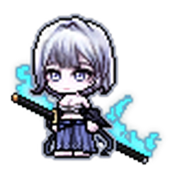 A435银髮女劍客