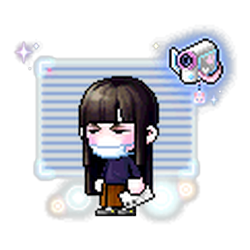 A681口罩女