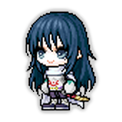 A940蓝发女
